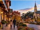 Melhor época para ir a Gramado com paisagem da Serra Gaúcha em diferentes estações do ano