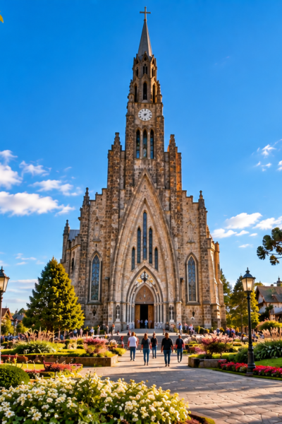 O que fazer em Canela: Catedral de Pedra na Serra Gaúcha