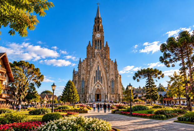 O que fazer em Canela: Catedral de Pedra na Serra Gaúcha