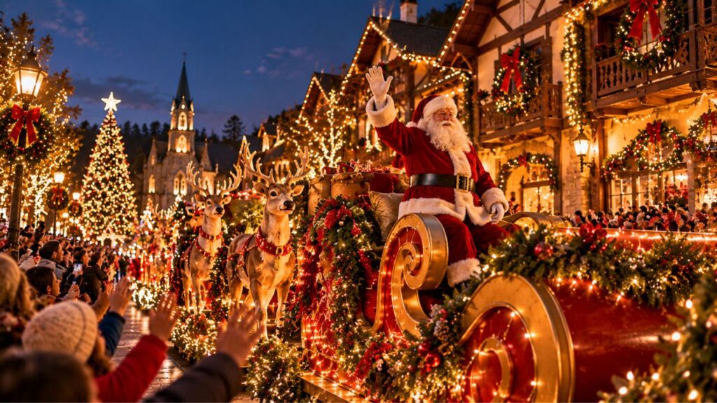 Natal Luz de Gramado com Grande Desfile de Natal e decoração iluminada