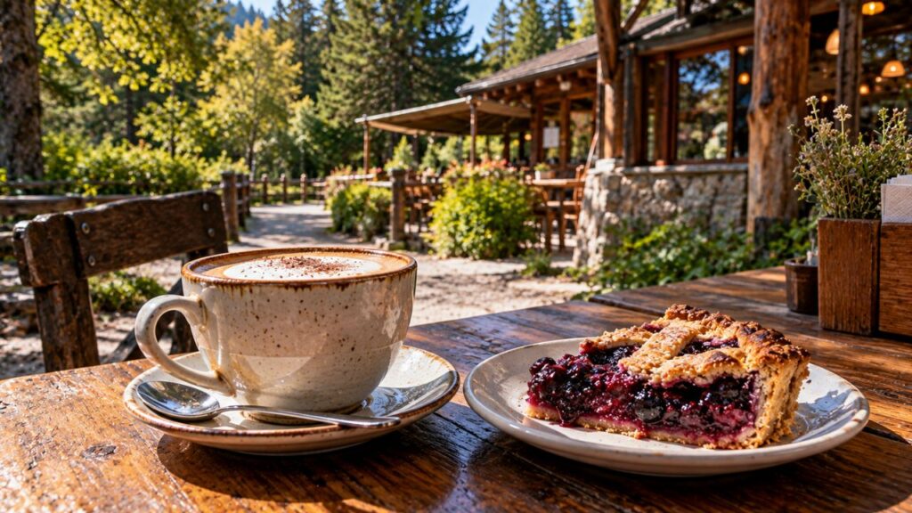 Circuito Chico em Bariloche com parada para café e gastronomia durante o passeio