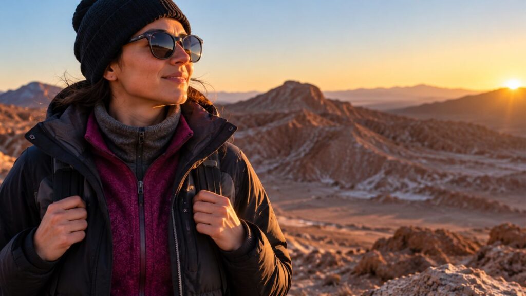 O que levar para o Atacama com roupas em camadas